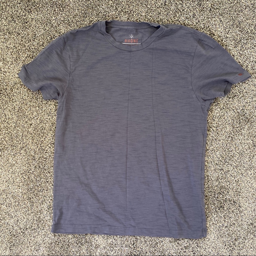 Rhône Men’s Grey Athletic Shirt Size L